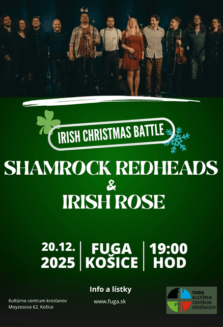 IRISH CHRISTMAS BATTLE - Vianočný koncert dvoch kapiel
