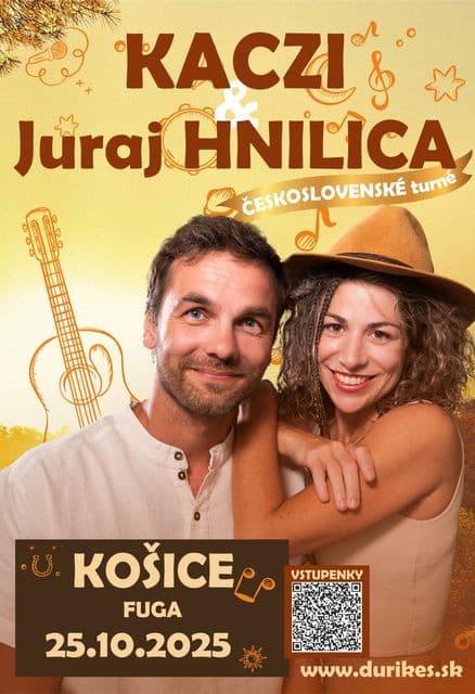 KACZI a JURAJ HNILICA - ČESKOSLOVENSKÉ  turné