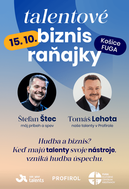 Talentové biznis raňajky č.1: Hudba úspechu